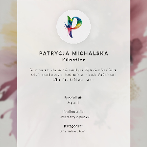 Plakat premium Tęczowa postać