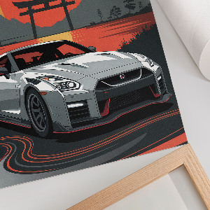 Wydruk na płótnie Samochód Japonia