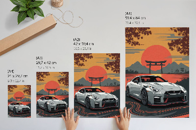 Wydruk na płótnie Samochód Japonia