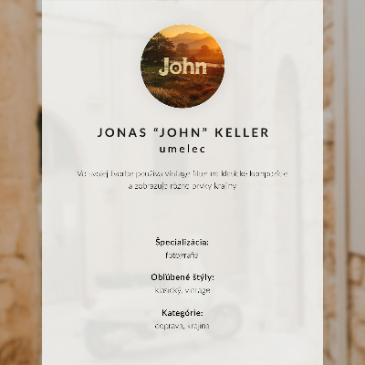 Plakat premium Zachód i samochód