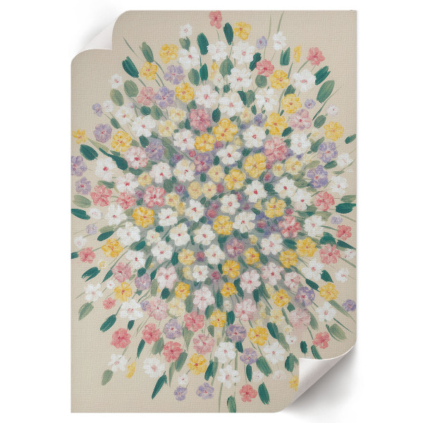 Dekoracyjny plakat ścienny Kolorowy bukiet