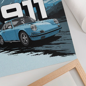 Grafika na ścianę Górska jazda