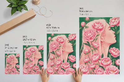 Plakat premium Kwiatowa harmonia