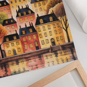 Grafika na ścianę Nocne miasto