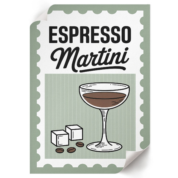 Wydruk na płótnie Espresso martini