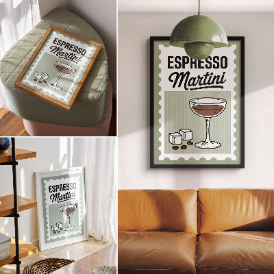 Wydruk na płótnie Espresso martini