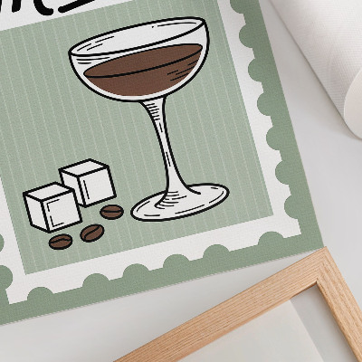 Wydruk na płótnie Espresso martini