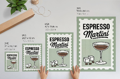 Wydruk na płótnie Espresso martini
