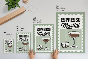 Wydruk na płótnie Espresso martini