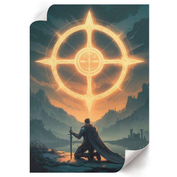 Dekoracyjny plakat ścienny Fantastyczna przygoda