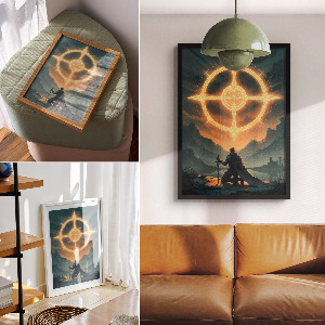 Dekoracyjny plakat ścienny Fantastyczna przygoda