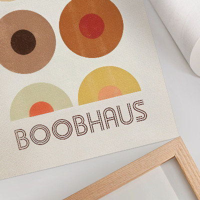 Plakat premium Boobhaus grafika