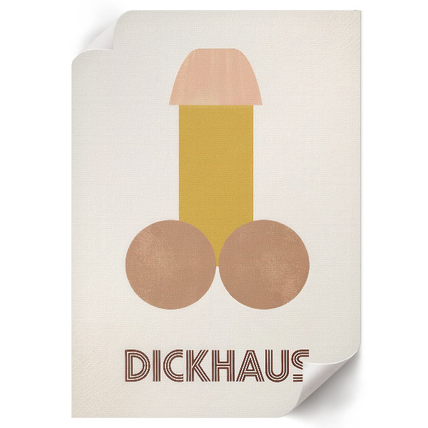 Dekoracyjny plakat ścienny Dickhaus grafika