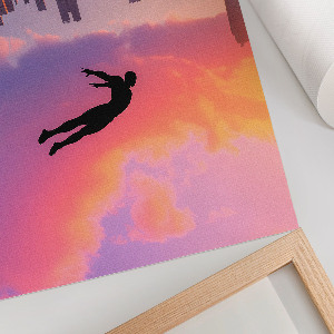 Grafika na ścianę Lot marzeń