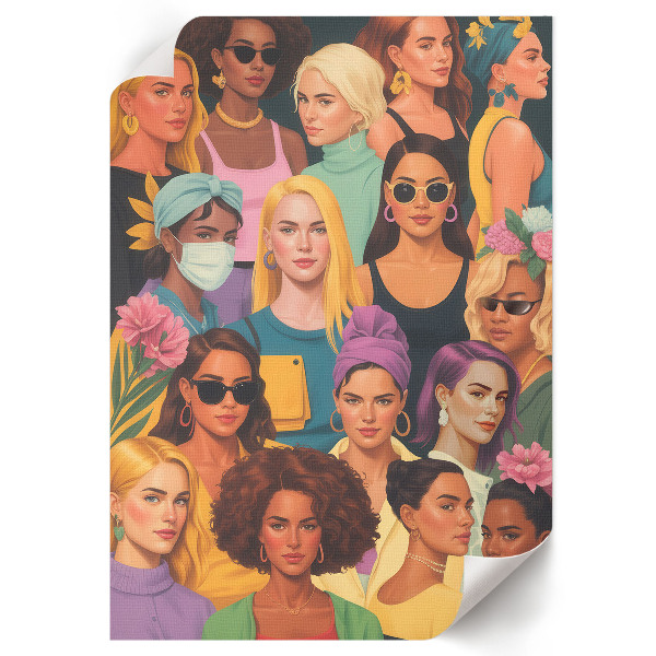 Plakat premium Portrety kobiet
