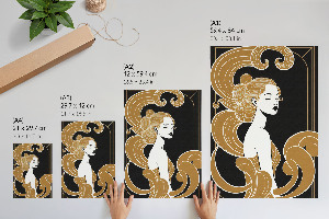 Dekoracyjny plakat ścienny Artystyczna elegancja