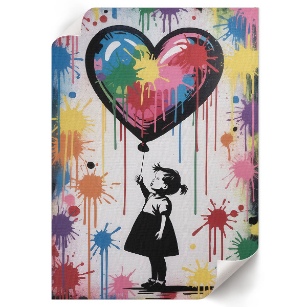 Grafika na ścianę Kolorowy wybuch