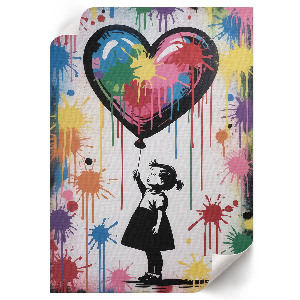 Grafika na ścianę Kolorowy wybuch