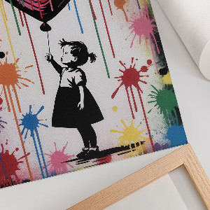 Grafika na ścianę Kolorowy wybuch