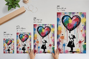 Grafika na ścianę Kolorowy wybuch