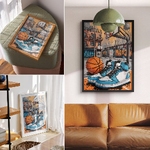 Plakat premium Sportowa energia