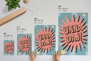 Wydruk na płótnie Unna Daj!