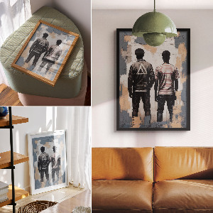 Dekoracyjny plakat ścienny Miejska energia