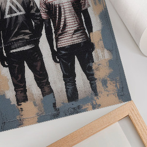 Dekoracyjny plakat ścienny Miejska energia