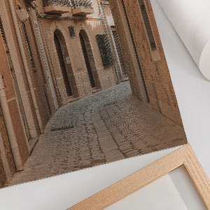 Dekoracyjny plakat ścienny Miejska ulica