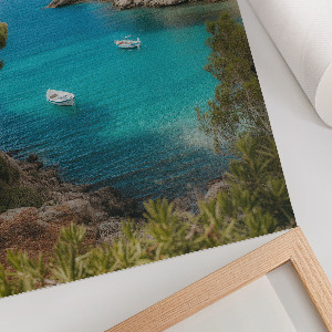 Grafika na ścianę Spokojna zatoka