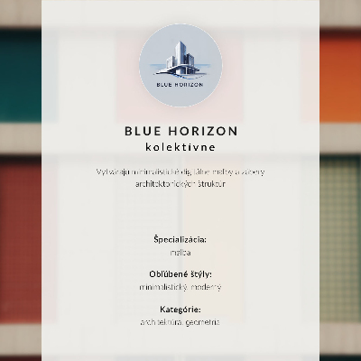 Dekoracyjny plakat ścienny Nowoczesna architektura
