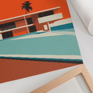 Dekoracyjny plakat ścienny Nowoczesna architektura