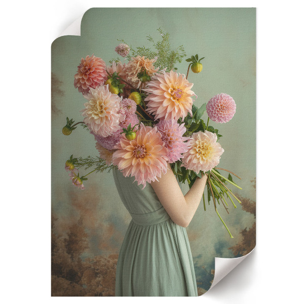 Grafika na ścianę Kwiatowa kompozycja