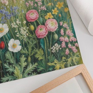 Wydruk na płótnie Kwiatowa magia