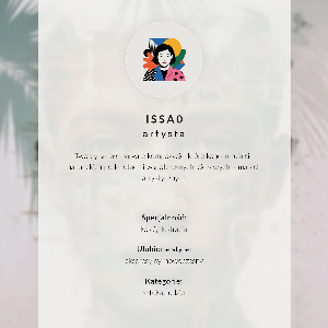 Wydruk na płótnie Oko abstrakcja