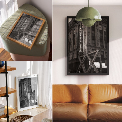 Plakat premium Miejski klimat