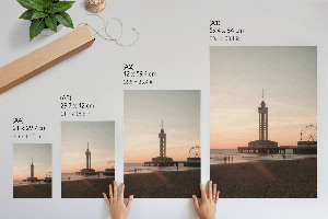 Wydruk na płótnie Nadmorski pejzaż