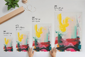 Plakat premium Kolorowa abstrakcja