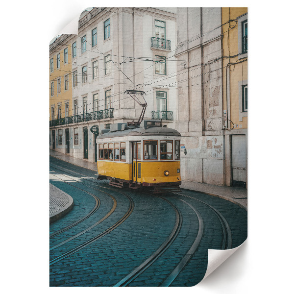 Wydruk na płótnie Tramwaj miejski