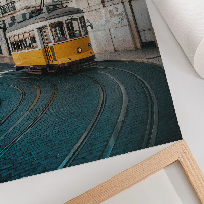 Wydruk na płótnie Tramwaj miejski