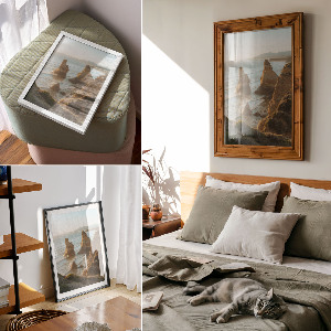 Plakat premium Morskie klify