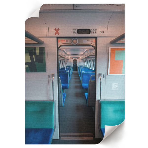 Dekoracyjny plakat ścienny Wagon miejski