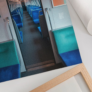 Dekoracyjny plakat ścienny Wagon miejski