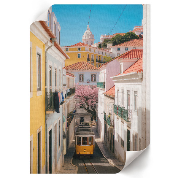 Grafika na ścianę Miejski spokój