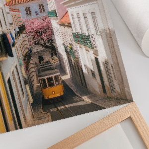 Grafika na ścianę Miejski spokój