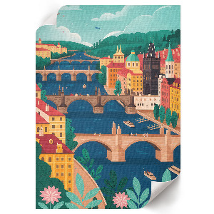 Plakat premium Miejski pejzaż