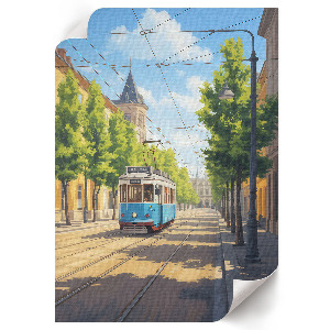 Wydruk na płótnie Miejski pejzaż