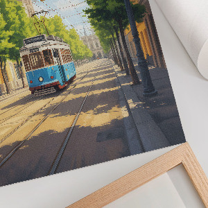 Wydruk na płótnie Miejski pejzaż