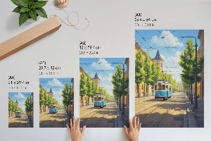 Wydruk na płótnie Miejski pejzaż