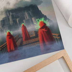 Grafika na ścianę Magiczny zamek